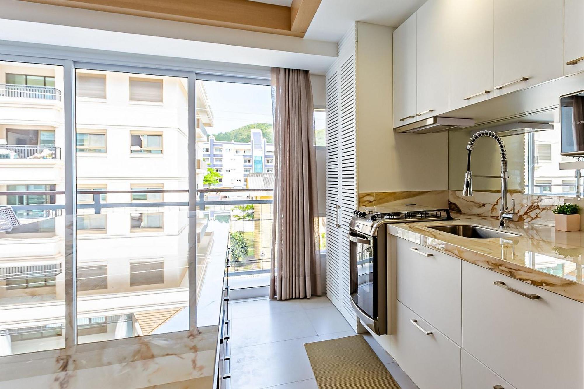 Ferienwohnung Apto Moderno E Sofisticado Jurere 200M Mar Jrr103 Florianópolis Exterior foto